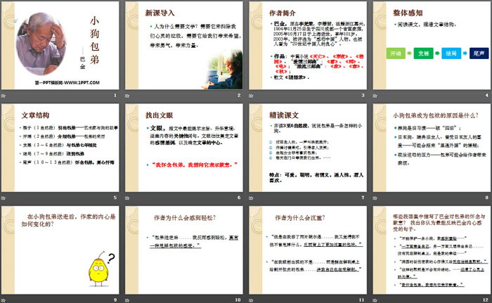 图片[2]-《小狗包弟》PPT-第一PPT