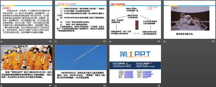 图片[3]-《飞向太空的航程》PPT-第一PPT