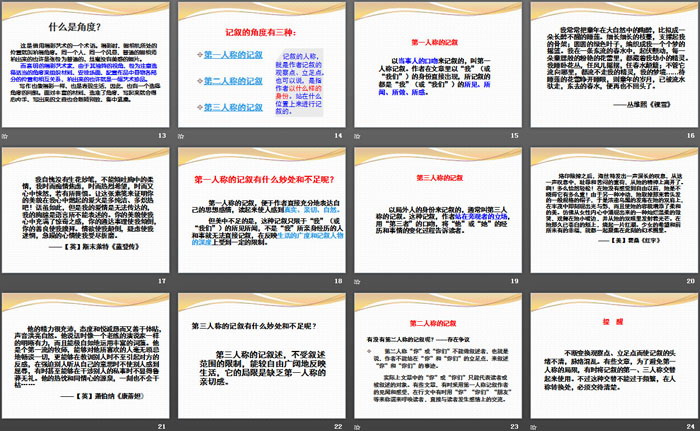 图片[3]-《园丁赞歌–记叙要选好角度》PPT课件-第一PPT