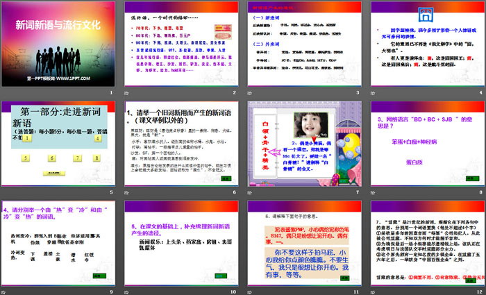 图片[2]-《新词新语与流行文化》PPT课件-第一PPT