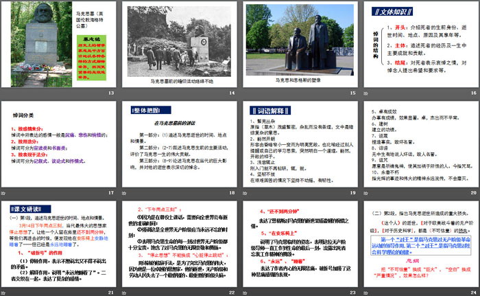 图片[3]-《在马克思墓前的讲话》PPT-第一PPT