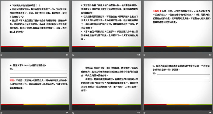 图片[12]-名著导读《家》PPT-第一PPT