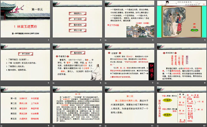 图片[2]-《林黛玉进贾府》PPT课件-第一PPT