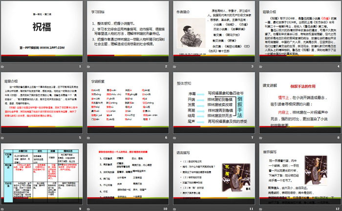 图片[2]-《祝福》PPT下载-第一PPT