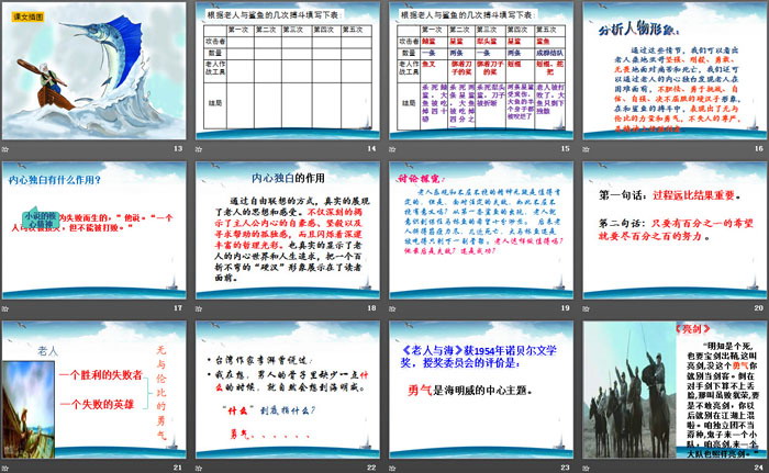 图片[3]-《老人与海》PPT-第一PPT