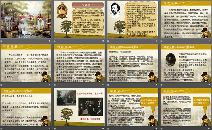 图片[2]-名著导读《高老头》PPT-第一PPT