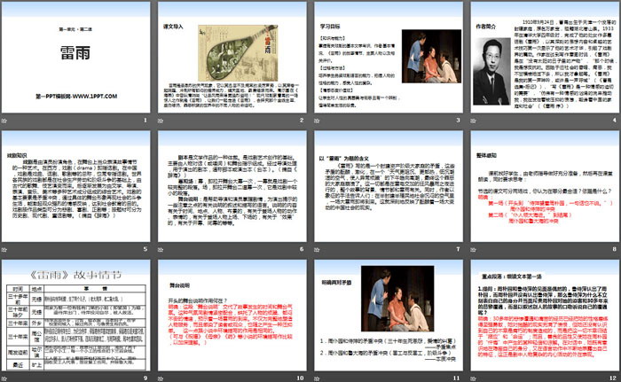 图片[2]-《雷雨》PPT-第一PPT
