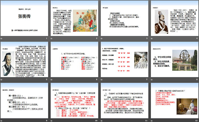 图片[2]-张衡传-第一PPT