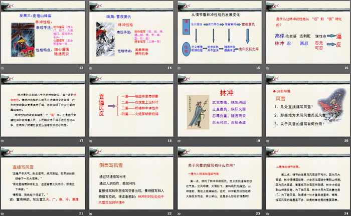 图片[3]-《林教头风雪山神庙》PPT免费课件-第一PPT