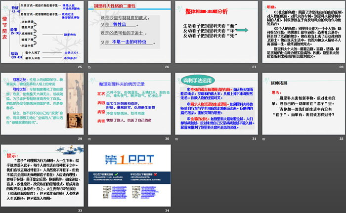 图片[4]-《装在套子里的人》PPT教学课件-第一PPT