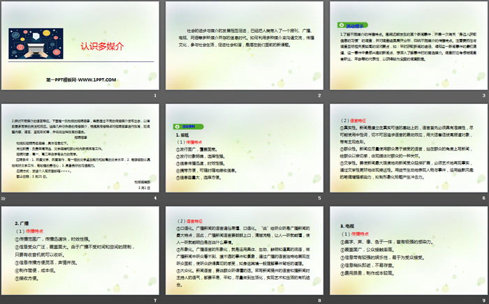 图片[2]-《认识多媒介》PPT-第一PPT