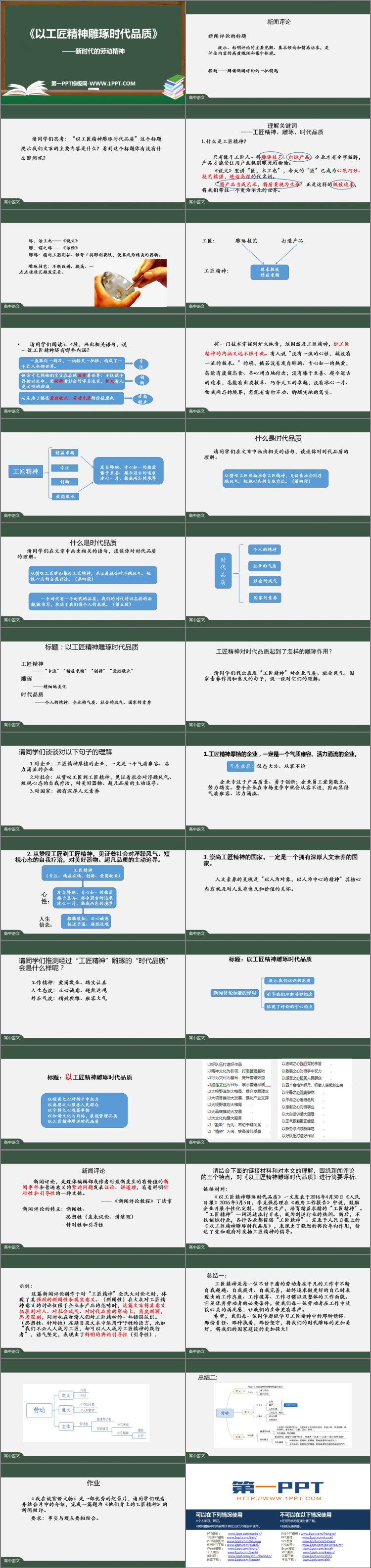 图片[2]-《以工匠精神雕琢时代品质》PPT教学课件-第一PPT