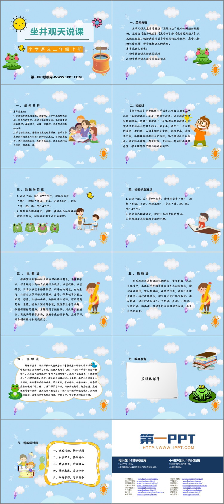 图片[2]-《坐井观天》PPT说课课件-第一PPT
