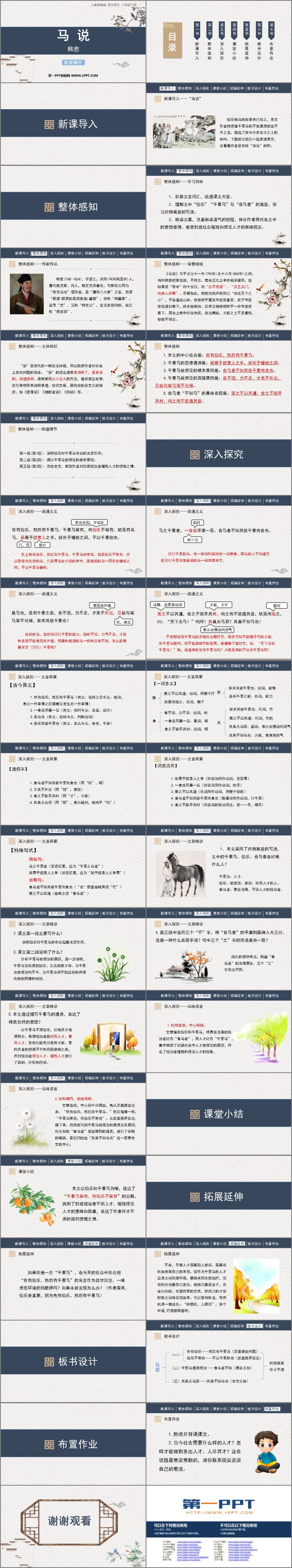 图片[2]-《马说》PPT优秀教学课件-第一PPT