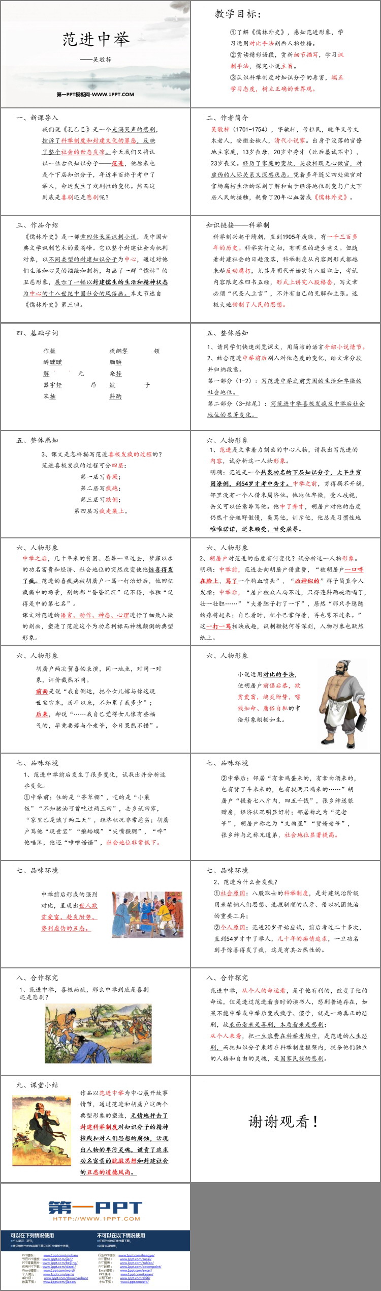 图片[2]-《范进中举》PPT优质课件下载-第一PPT