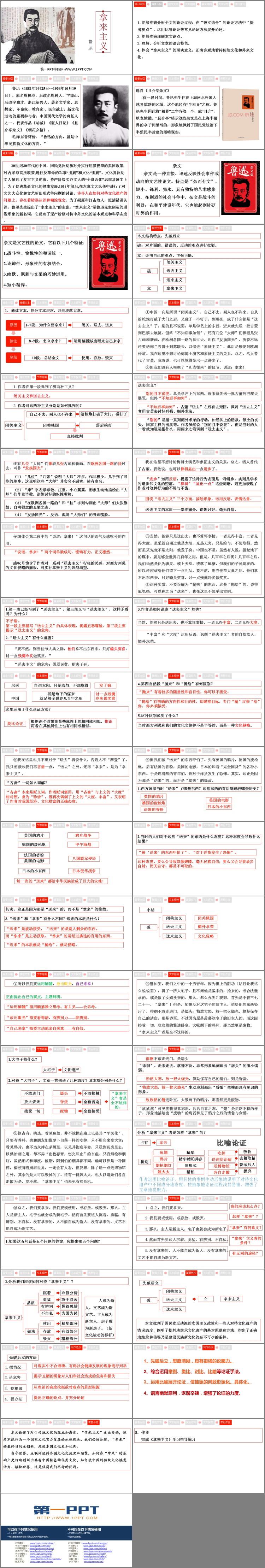 图片[2]-《拿来主义》PPT精品课件下载-第一PPT