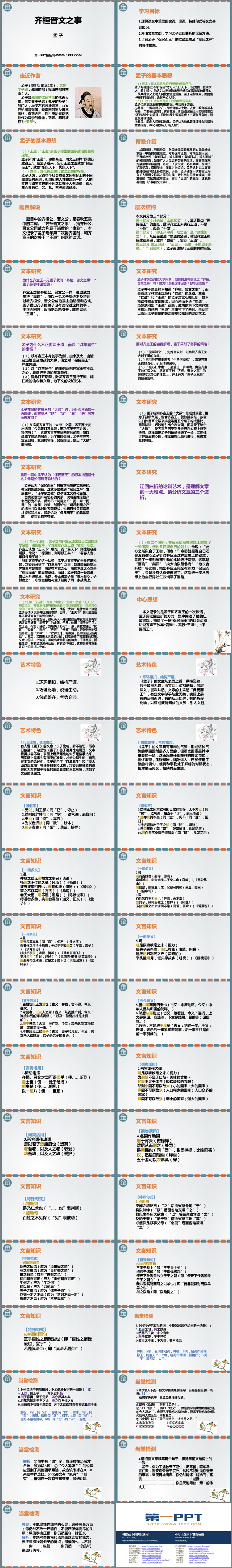 图片[2]-《齐桓晋文之事》PPT课件-第一PPT
