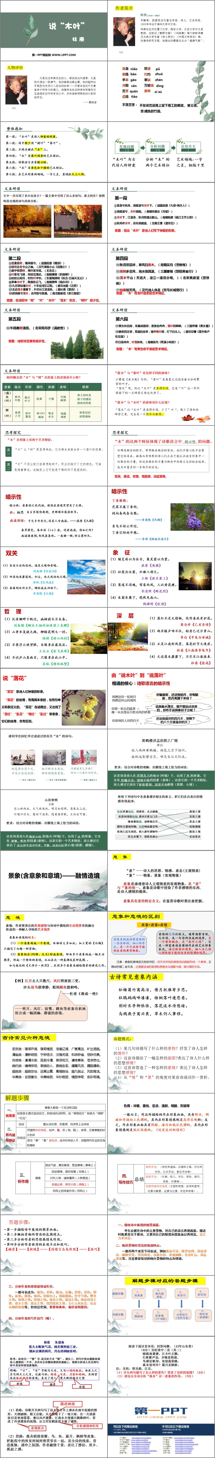 图片[2]-《说“木叶”》PPT免费课件下载-第一PPT