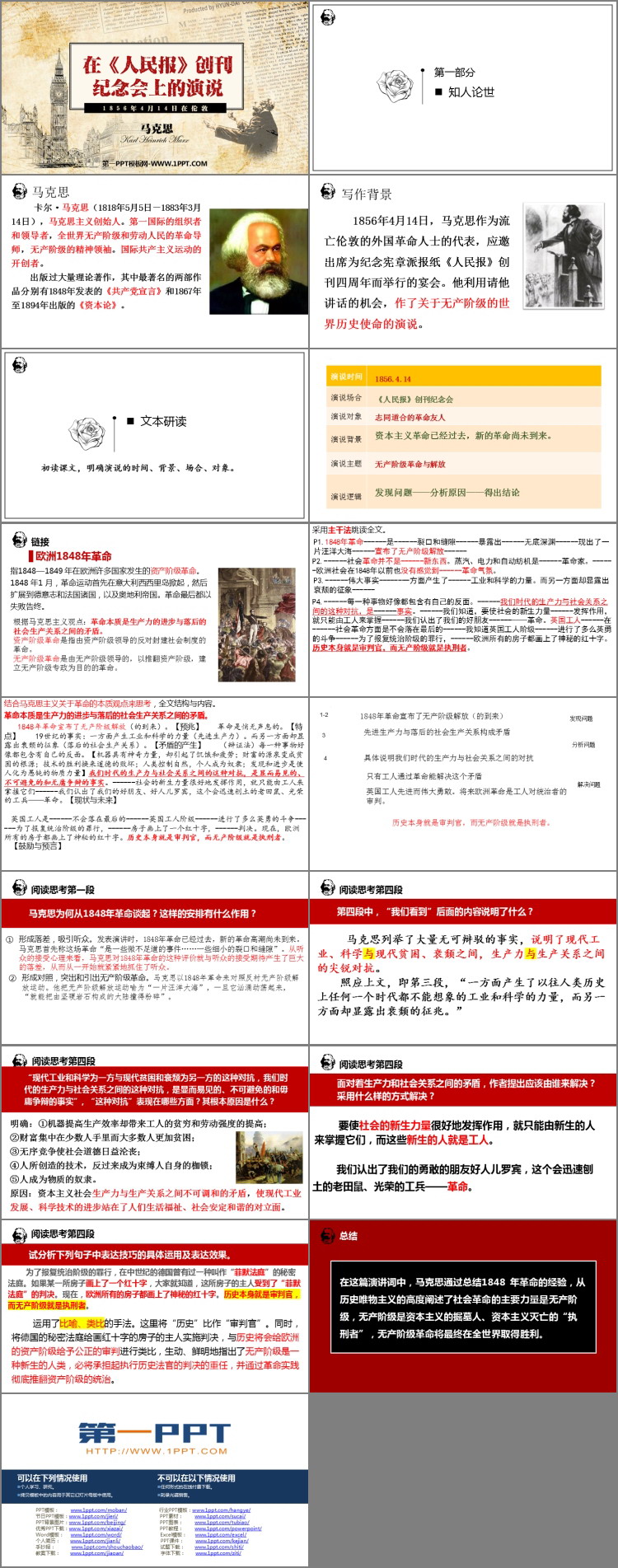 图片[2]-在人民报创刊纪念会上的演说-第一PPT