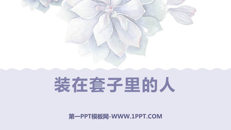 图片[1]-《装在套子里的人》PPT优秀课件-第一PPT