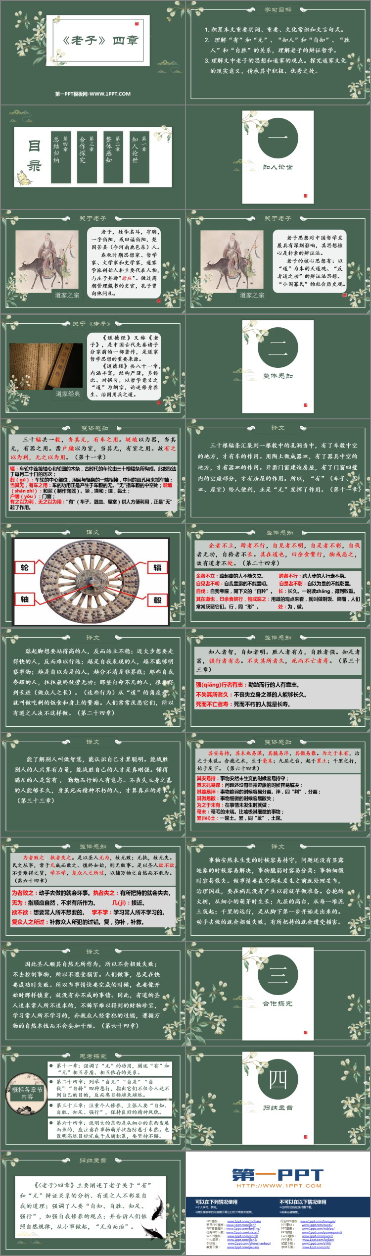 图片[2]-《老子》四章PPT教学课件-第一PPT