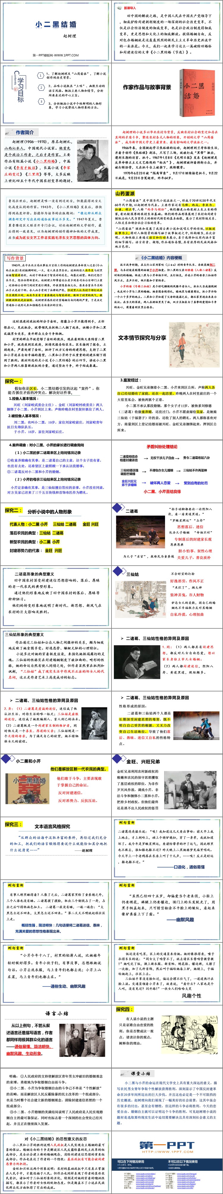 图片[2]-《小二黑结婚》PPT下载-第一PPT