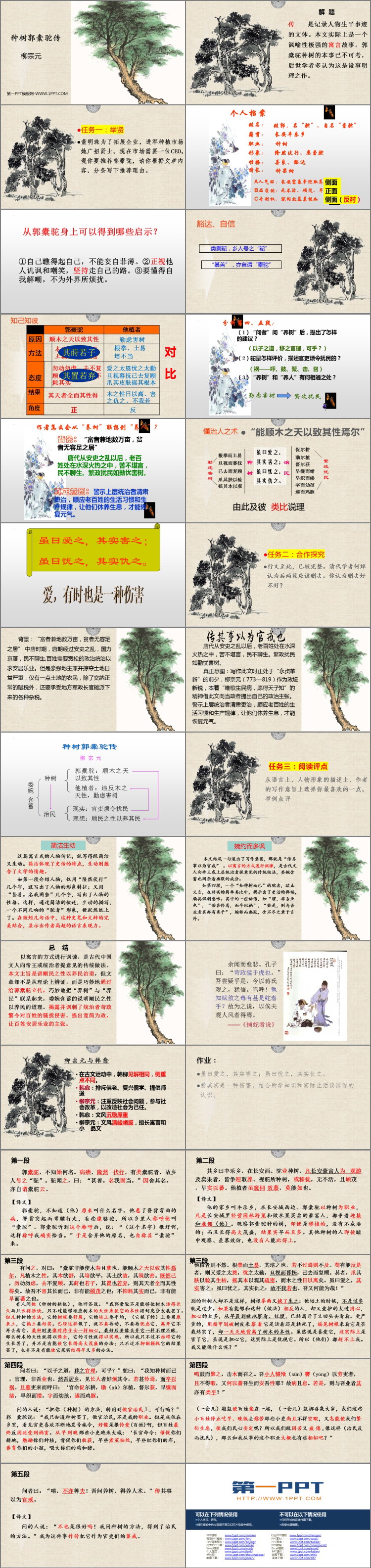 图片[2]-《种树郭橐驼传》PPT课件-第一PPT