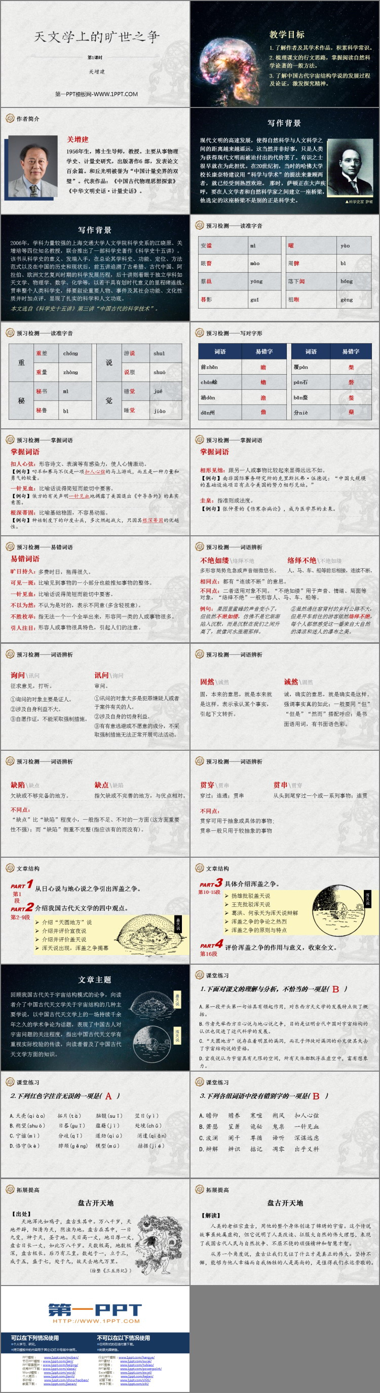 图片[2]-《天文学上的旷世之争》PPT课件下载(第1课时)-第一PPT