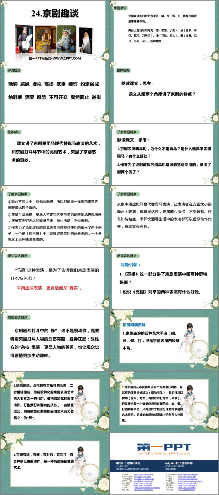 图片[2]-《京剧趣谈》PPT优秀教学课件-第一PPT