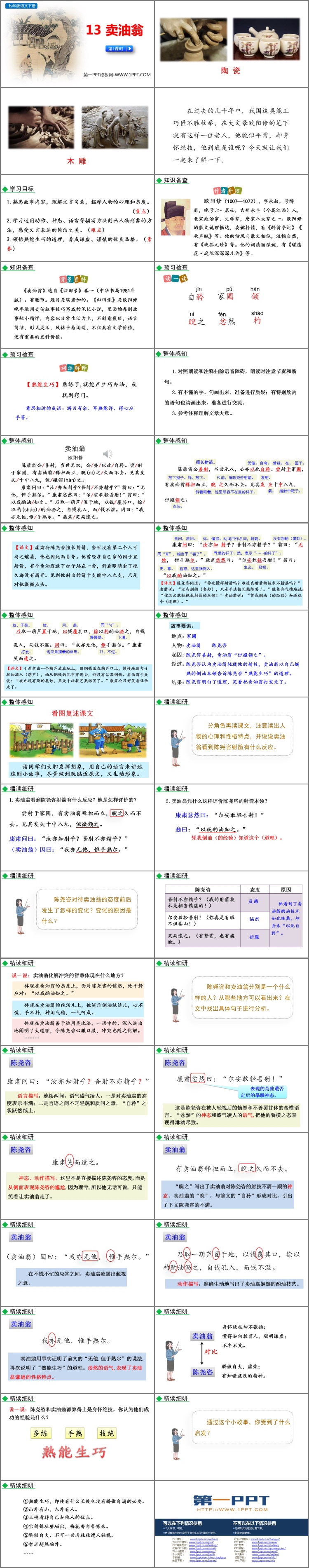 图片[2]-卖油翁-第一PPT