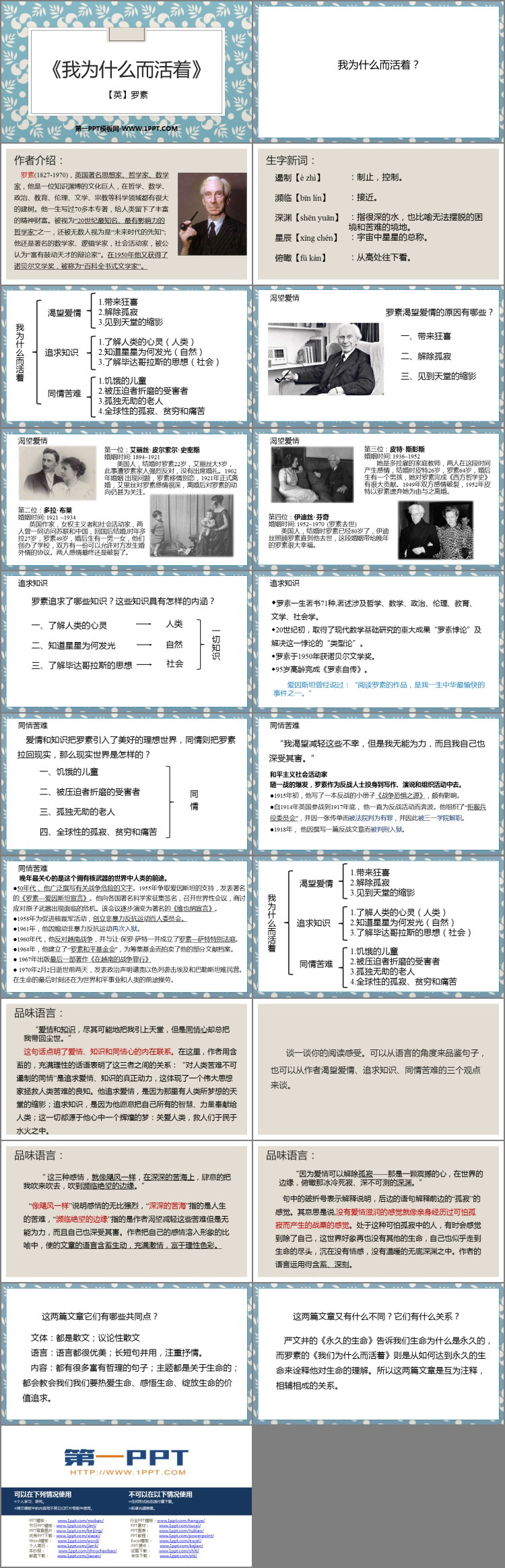 图片[2]-《我为什么而活着》PPT优质课件下载-第一PPT