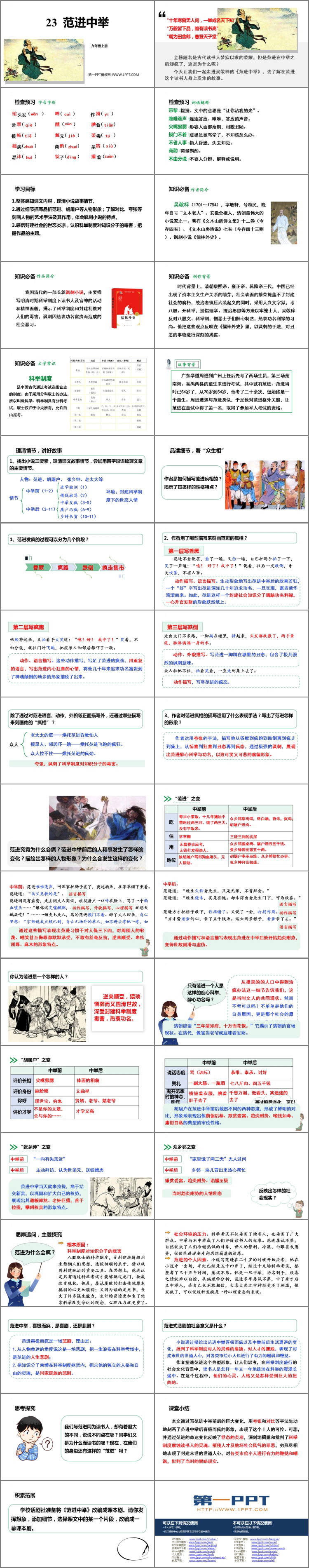 图片[2]-《范进中举》PPT优秀教学课件-第一PPT