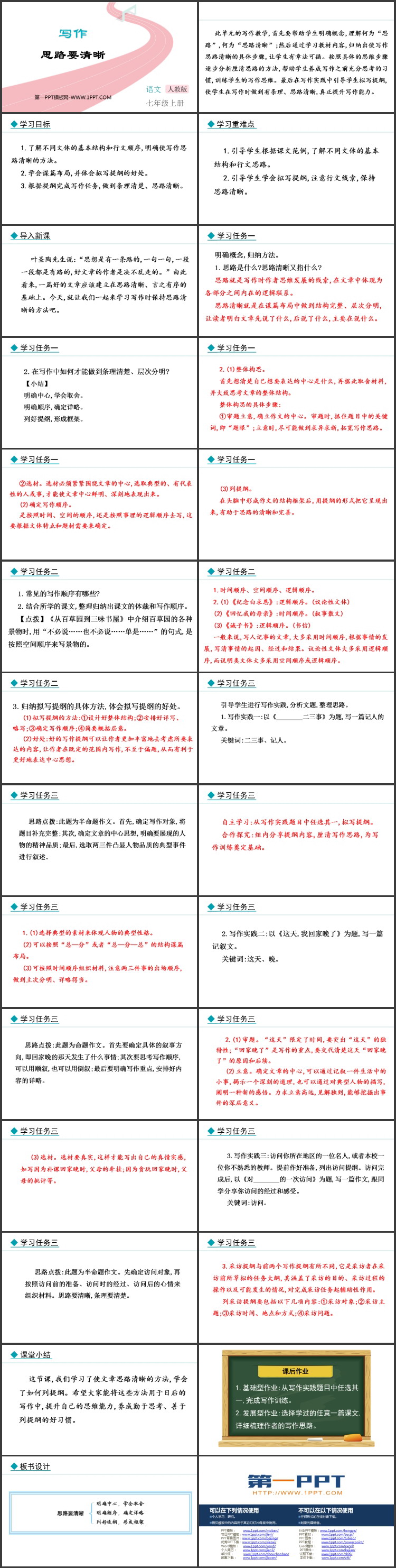 图片[2]-《思路要清晰》PPT免费课件下载-第一PPT