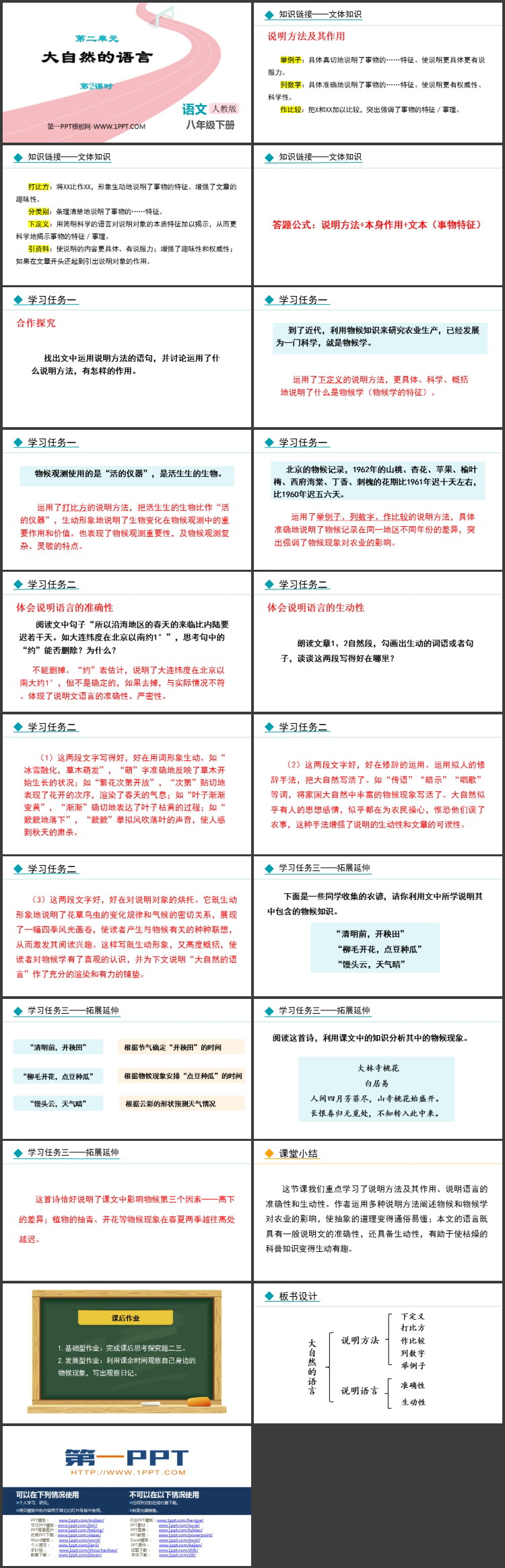 图片[2]-《大自然的语言》PPT免费课件(第2课时)-第一PPT