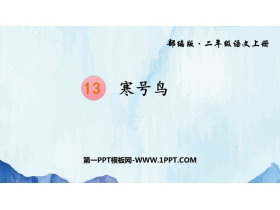《寒号鸟》PPT精品教学课件-第一PPT