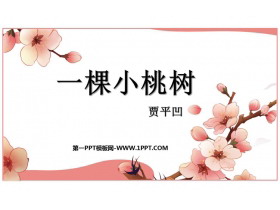《一棵小桃树》PPT课文课件下载-第一PPT