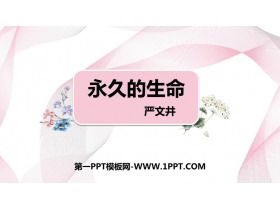 《永久的生命》PPT免费课件下载-第一PPT