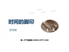 《时间的脚印》PPT优质课件-第一PPT