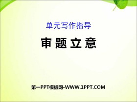 《审题立意》PPT课件-第一PPT