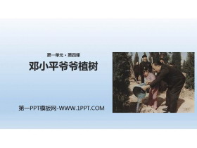 《邓小平爷爷植树》PPT优质课件-第一PPT