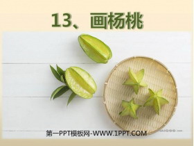 《画杨桃》PPT精品课件-第一PPT
