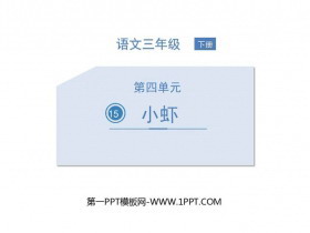 《小虾》PPT优秀课件-第一PPT