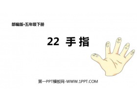 《手指》PPT优质课件-第一PPT