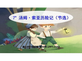 《汤姆索亚历险记》PPT精品课件-第一PPT