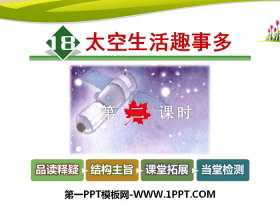 《太空生活趣事多》PPT课件(第二课时)-第一PPT