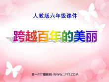 《跨越百年的美丽》PPT课件6-第一PPT