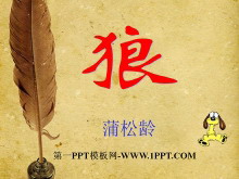 《狼》PPT课件-第一PPT