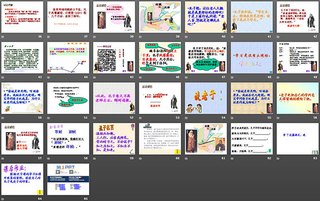 图片[3]-《孔子拜师》PPT教学课件下载4-第一PPT