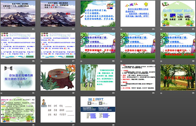 图片[3]-《要是你在野外迷了路》PPT课件4-第一PPT