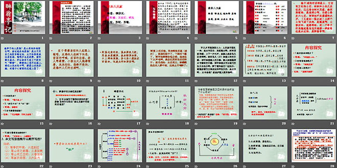 图片[2]-《醉翁亭记》PPT课件3-第一PPT